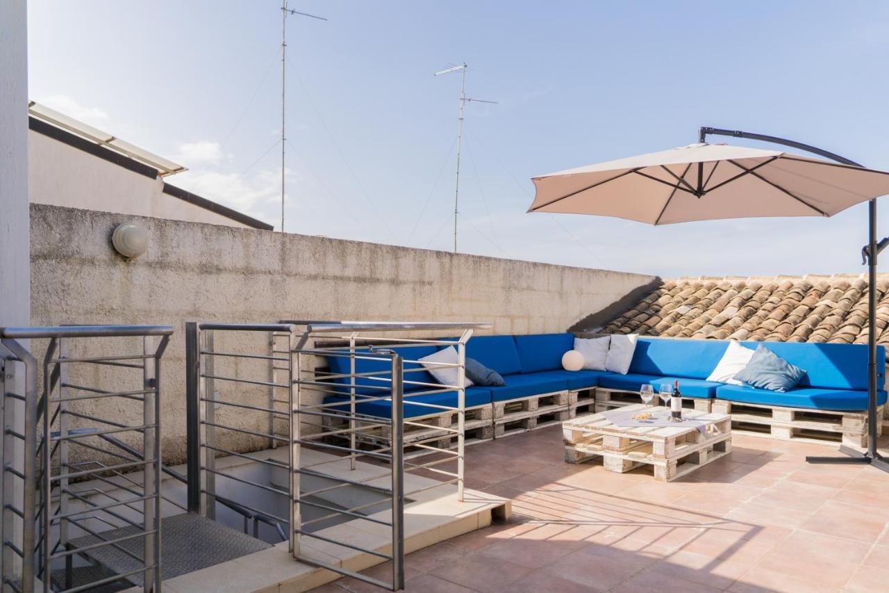 Casa Lina Con Terrazza Villa Canicattini Bagni Kültér fotó