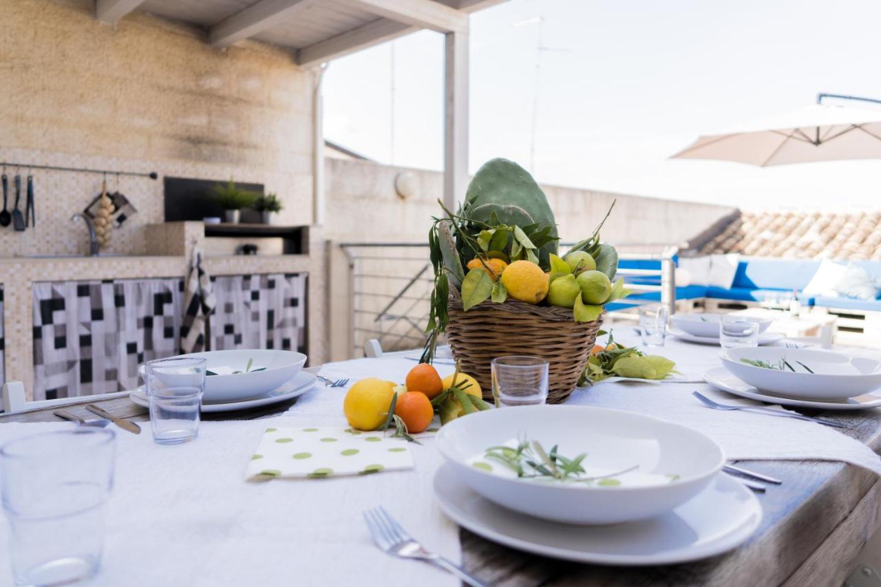 Casa Lina Con Terrazza Villa Canicattini Bagni Kültér fotó