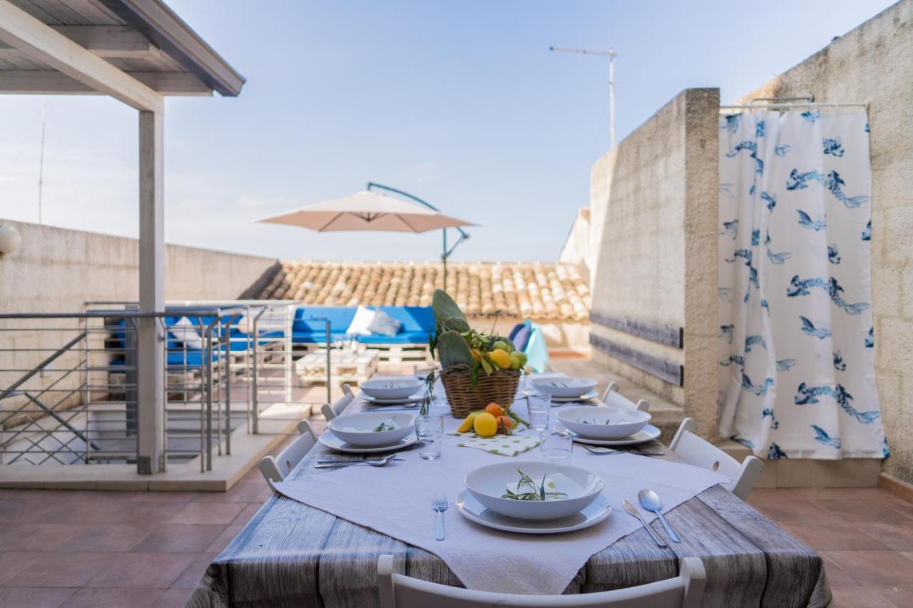 Casa Lina Con Terrazza Villa Canicattini Bagni Kültér fotó